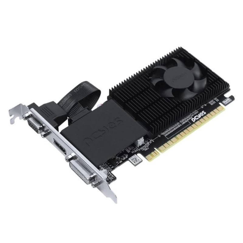 GPU PCYES AMD RADEON R5 230 2GB DDR3 64BITS LOW PROFILE SINGLE-FAN -PPER230DR3LPBR