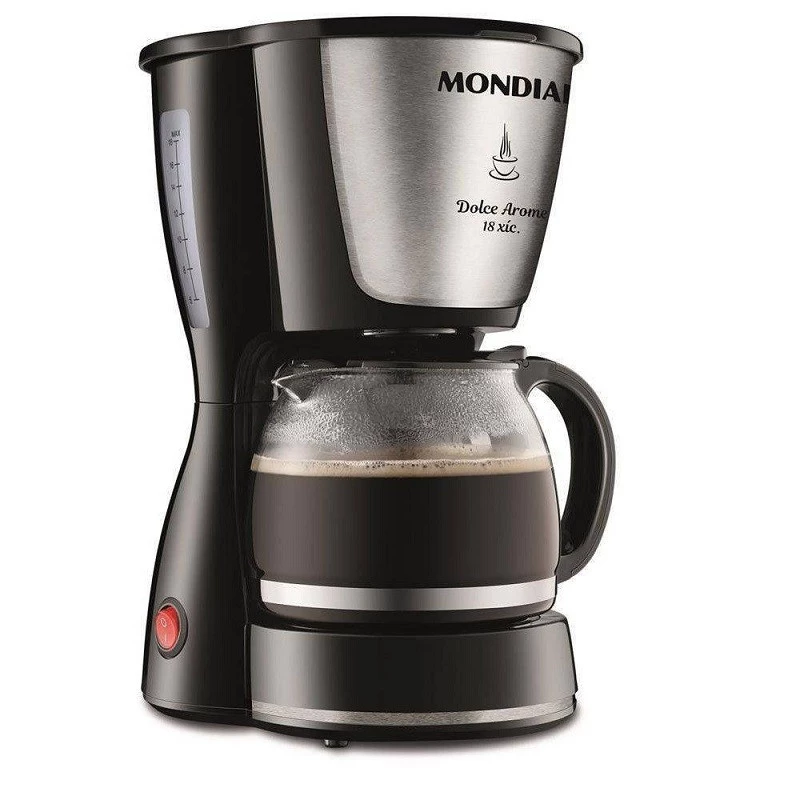 CAFETEIRA MONDIAL D.AROME C-30 18X J.DE VIDRO 127V
