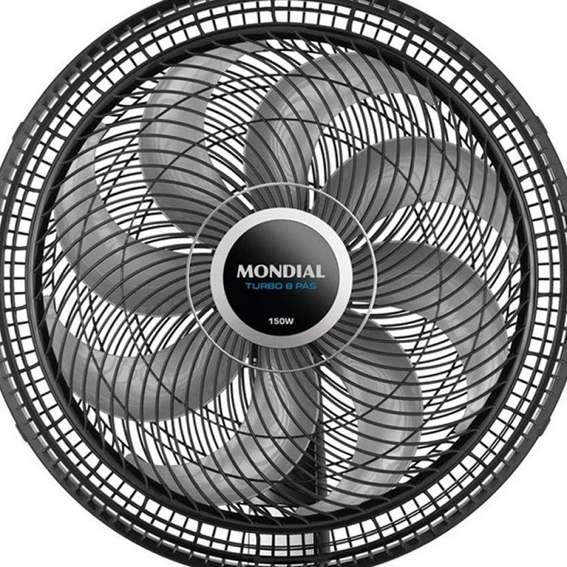 VENTILADOR MONDIAL TURBO 50CM VTX-50-8P 127V PT   