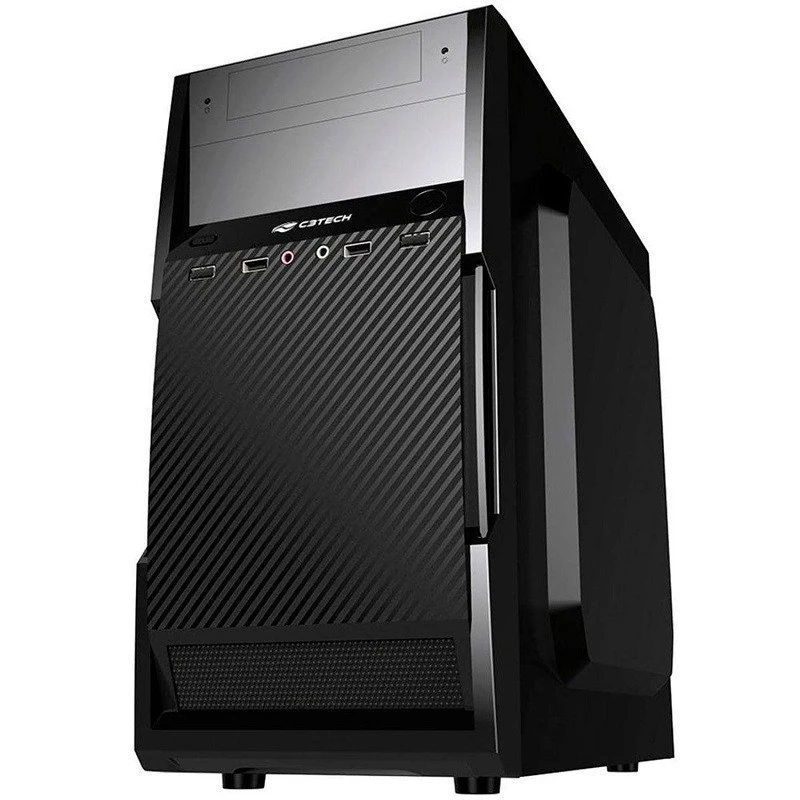 GABINETE C3TECH MICRO-ATX  MT-25V2BK PT           