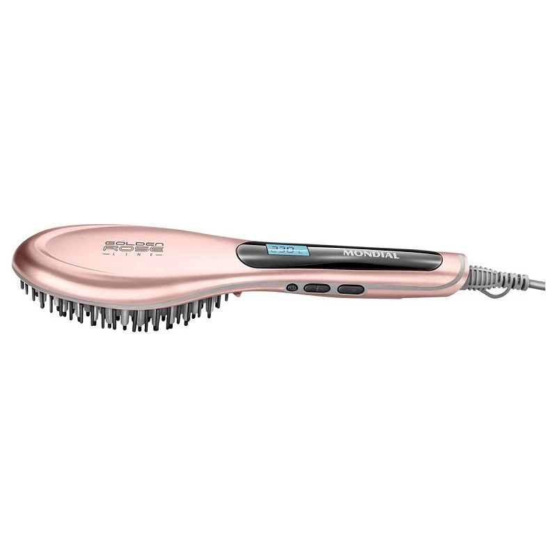 ESCOVA MONDIAL ALISADORA GOLDEN ROSE EA-02 BIVOLT 