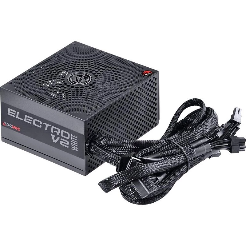 FONTE ATX PCYES 600W ELECTRO V2 WHITE PT          