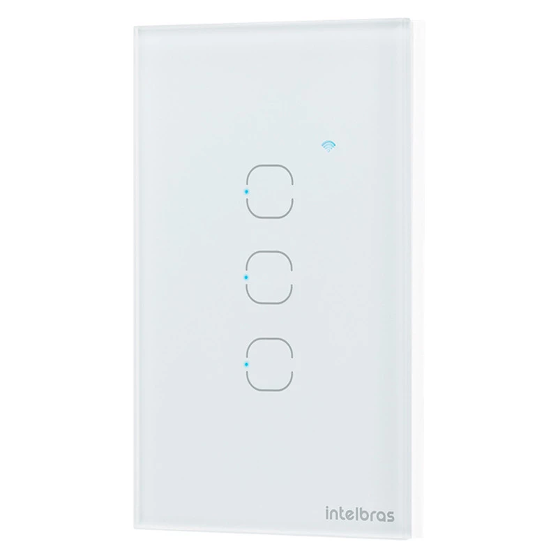 INTERRUPTOR INTELBRAS SMART WIFI TOUCH 3EWS 1003BR