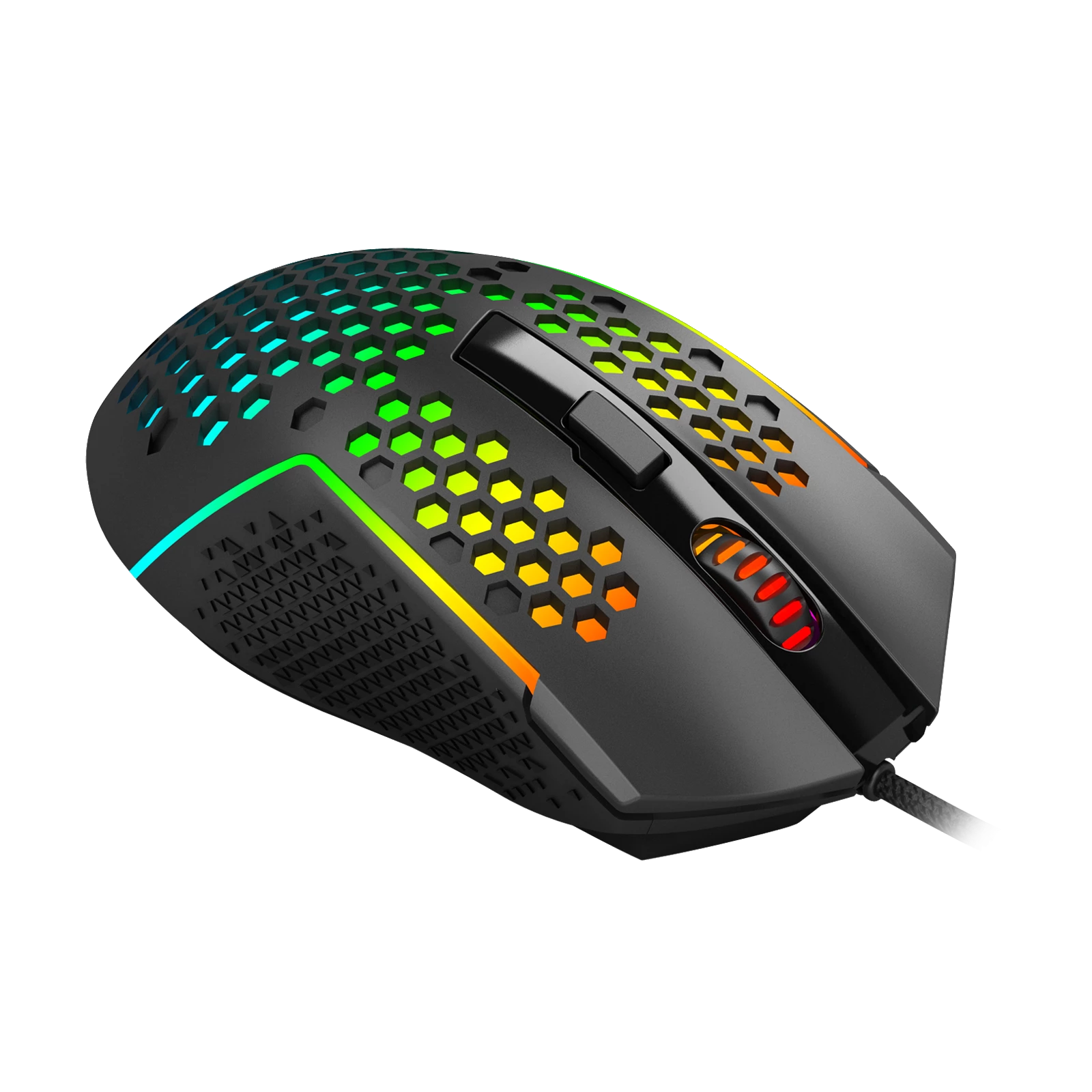 MOUSE REDRAGON GAMER REAPING RGB PRETO            