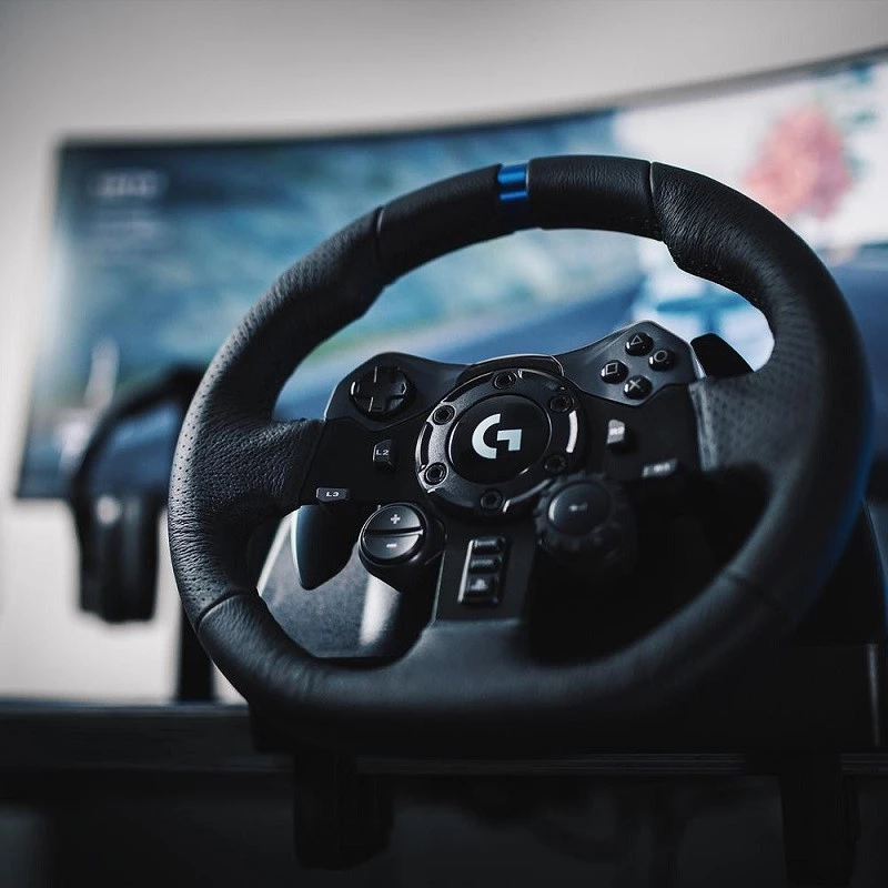 VOLANTE LOGITECH RACING WHEEL G923 P/XBOX ONE PT  