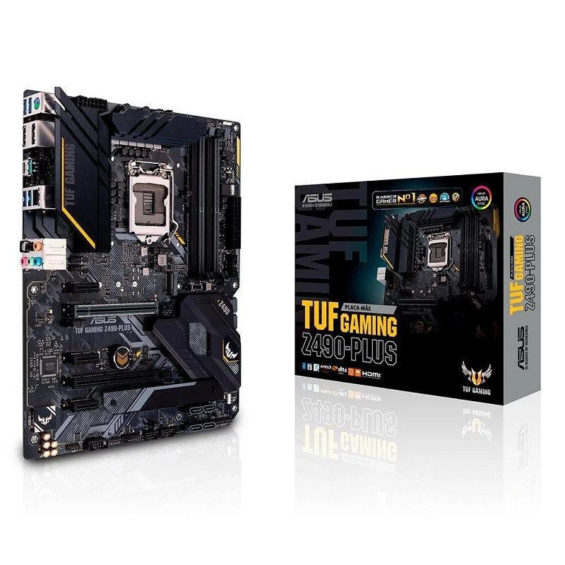 PLACA MAE ASUS Z490-PLUS TUF GAMING DDR4 -LGA 1200