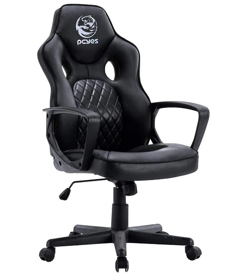 CADEIRA PCYES GAMER MAD RACER STI MASTER PRETO    