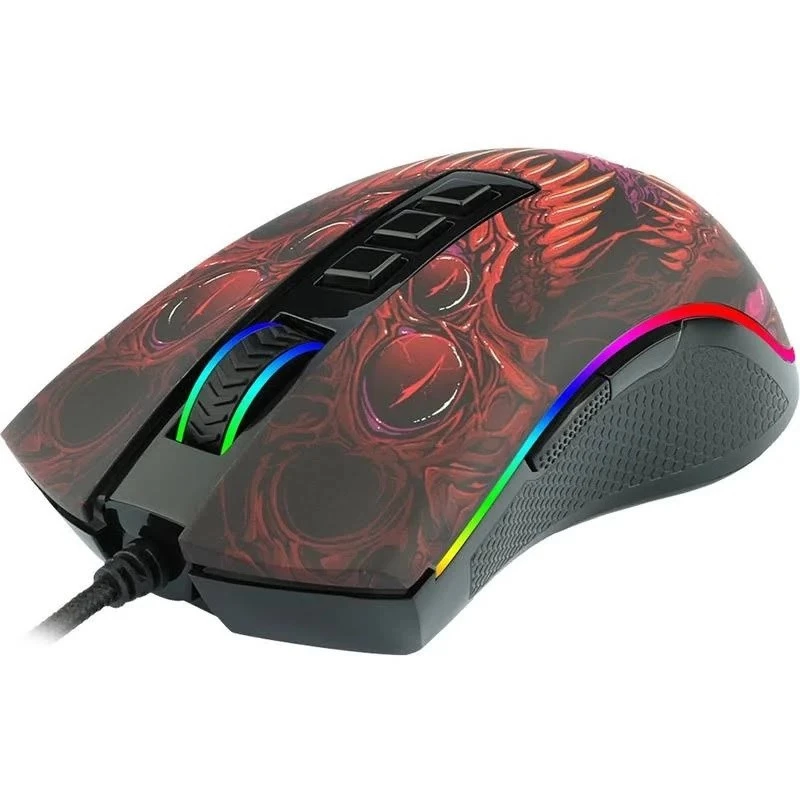 MOUSE REDRAGON GAMER INFERNAL RYU PRETO           