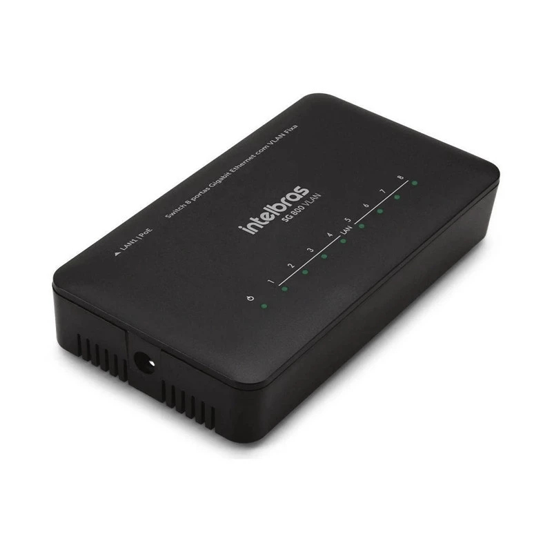 SWITCH INTELBRAS 08P GIGA C/VLAN SG 800           