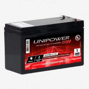BATERIA P/ NOBREAK UNIPOWER 12V 9AH