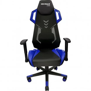 CADEIRA MYMAX GAMER MX10 GIRATORIA PT/AZUL        