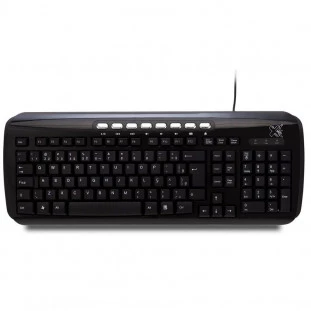 TECLADO MAXPRINT USB MULT.CLASSIC  PRETO 601351-9