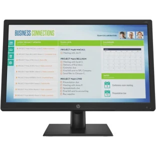 MONITOR HP 18.5 LED VGA VESA WIDESCREEN V19B PRETO