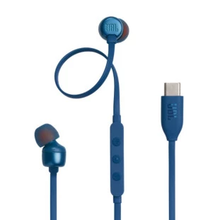 FONE DE OUVIDO JBL USB-C TUNE 310 JBLT310CBLU AZUL