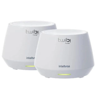 CONJUNTO INTELBRAS ROTEADOR SEM FIO TWIBI FORCE AX WI-FI 6 2.4/5GHZ 4750131