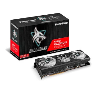 GPU POWER COLOR AMD RADEON RX6700XT 12GB GDDR6 192BITS