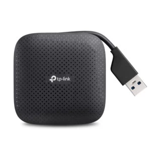 HUB TP-LINK USB 3.0 4PORTAS PORTÁTIL UH400 PRETO