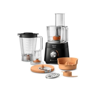 MULTIPROCESSADOR PHILIPS WALITA POWERCHOP 1000 1000W RI7304/91 127V PRETO