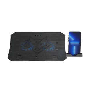 SUPORTE C3TECH USB 2.0 C/COOLER PARA NOTEBOOK 15.6" NBC-40BK PRETO