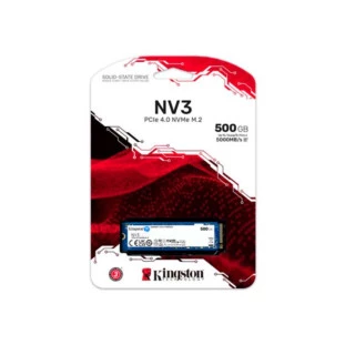 SSD KINGSTON 500GB M.2 NV3 PCIE 4.0 NVME 5000MB/S SNV3S/500G