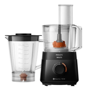 MULTIPROCESSADOR PHILIPS WALITA POWERCHOP 750 750W RI7301 127V PRETO