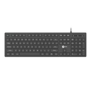 TECLADO LECOO USB KB102 WIRED KEYBOARD PRETO