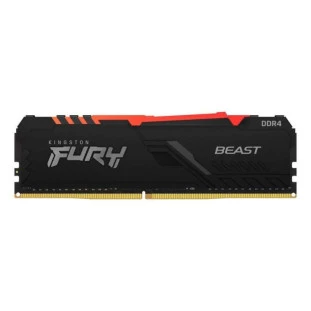 MEMORIA GAMER DESKTOP 8GB DDR4/3200MHZ - PC4 KINGSTON FURY BEAST RGB KF432C16BB2A/8
