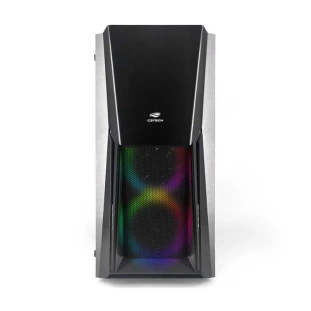 GABINETE C3TECH GAMER MT-G670SBK LEDS RGB S/FONTE PRETO