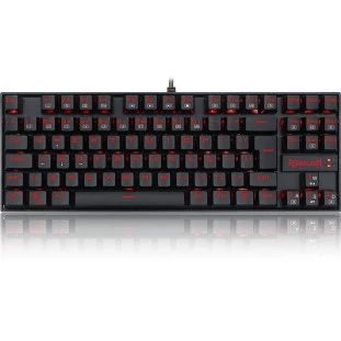 TECLADO REDRAGON GAMER MECANICO KUMARA SINGLE LIGHT K552-2 PT-BLACK