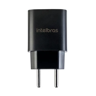 CARREGADOR INTELBRAS USB-A PARA USB-C EC 11 POWER 20W PRETO 4820106