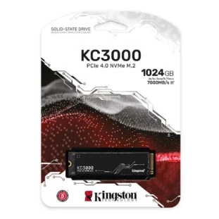 SSD KINGSTON 1024GB KC3000 M.2 PCIE 4.0 NVME 7000MB/S SKC3000S/1024G