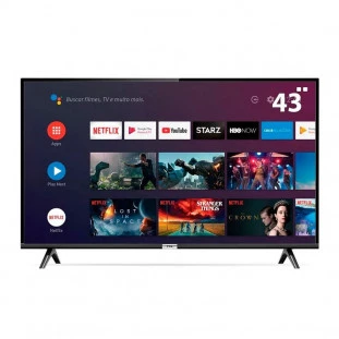 TV LED TCL FULL HD 43'' SMART 43S6500FS PRETA     