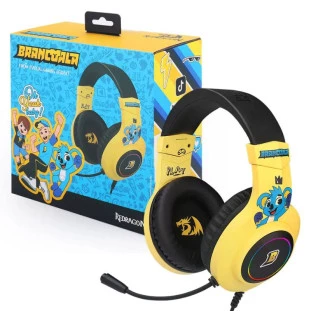 FONE REDRAGON GAMER HEADSET BRANCOALA RGB B260RGB (EDICAO ESPECIAL)
