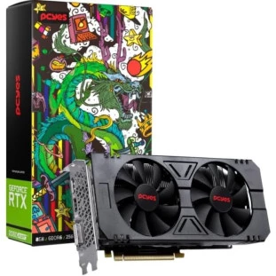 GPU PCYES NVIDIA GEFORCE RTX 2060 SUPER GDDR6 8GB 256BITS GRAFFITI SERIES PA2060S25608G6FS