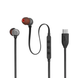 FONE DE OUVIDO JBL USB-C TUNE 310 JBLT310CBLK PRETO