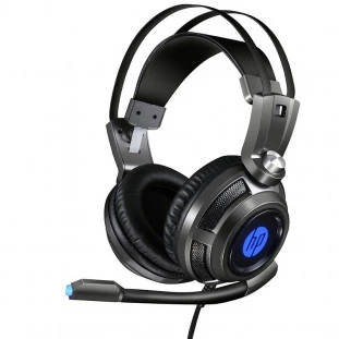 FONE HP GAMER HEADSET H200 LED C/MICROF.P2+USB PT 