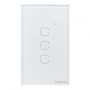INTERRUPTOR INTELBRAS SMART WIFI TOUCH 3EWS 1003BR