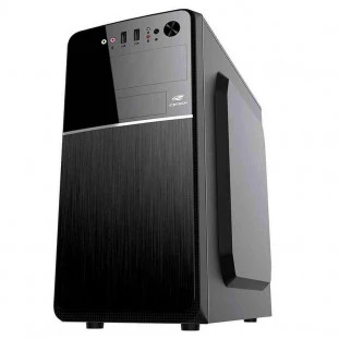GABINETE C3TECH 2BAIAS C/FONTE 200W MT-24V2BK PT  