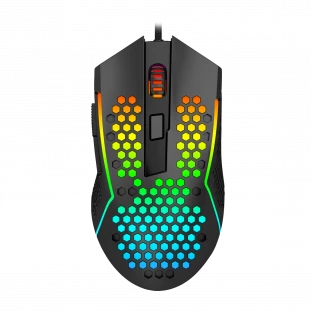 MOUSE REDRAGON GAMER REAPING RGB PRETO            