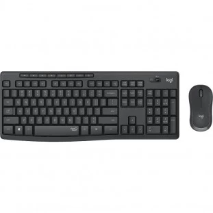 TECLADO+M.LOGITECH USB S/FIO MK295 PRETO