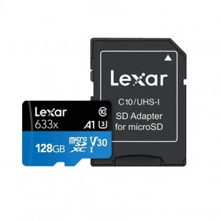 MEM.SD 128GB LEXAR BLUE SERIES 100MB/S - 45MB/S   